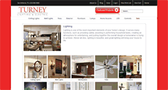Desktop Screenshot of lights.turneylighting.com